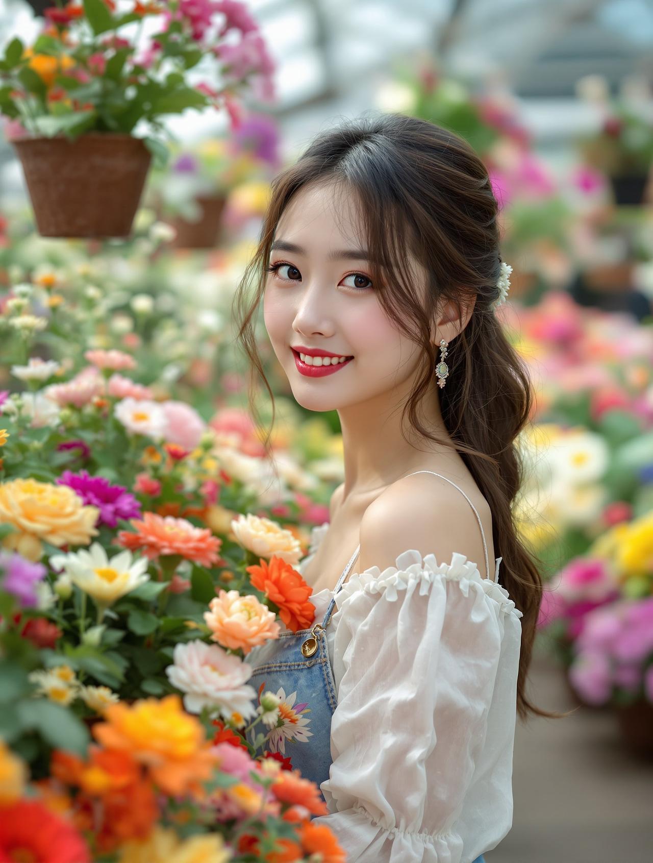 花房姑娘 - 花房写真