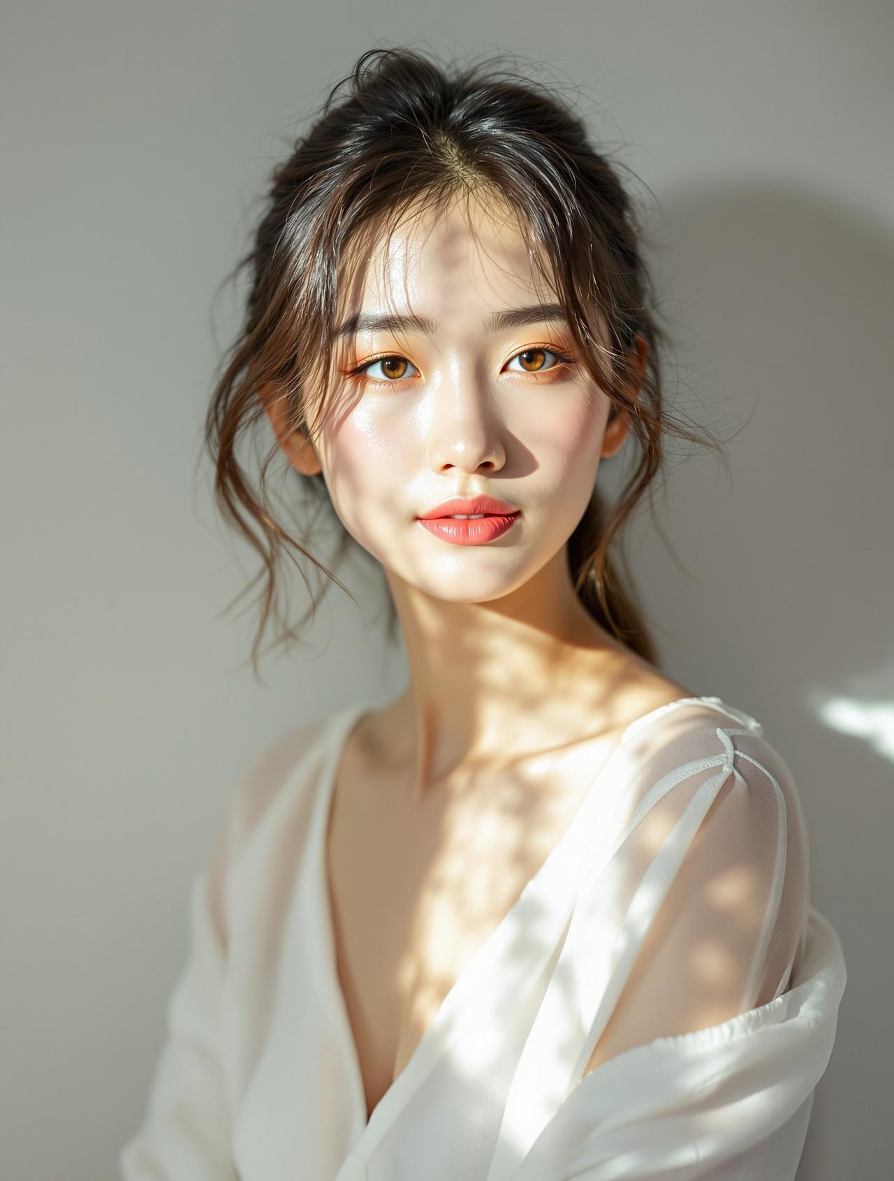 清新素颜 - 自然之美写真