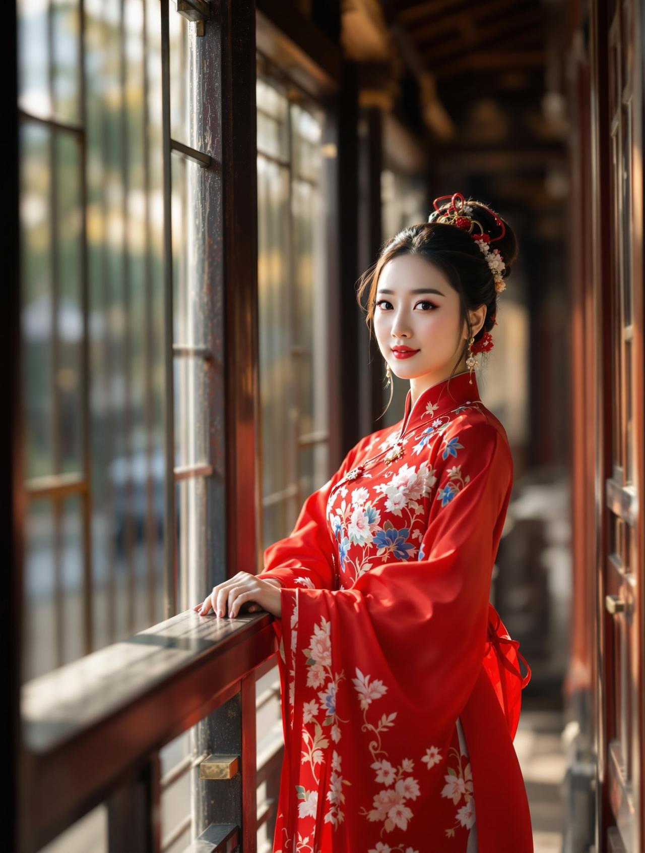 古典美人 - 汉服写真 缩略图 3